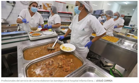 Cocina del Hospital Infanta Elena de Huelva