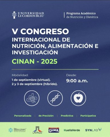 V CONGRESO INTERNACIONAL DE NUTRICION 2025